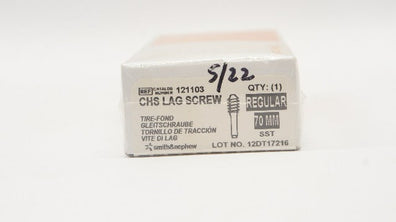 Smith&Nephew 121103 CHS Lag Screw Regular 70mm (x)